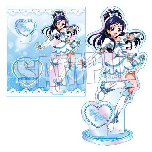 『ふたりはプリキュアMax Heart』オーロラアクリルスタンド /キュアホワイト Action ver.